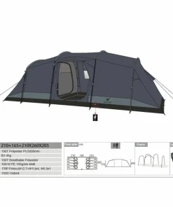 Outlet Arctic Tern Family Camp 8p Ensign Blue