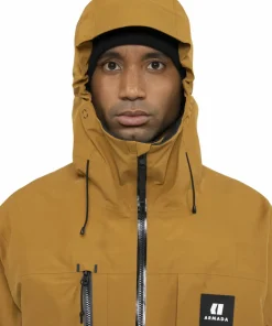 Discount ARMADA Men's Grands 3L Jacket Golden Brown