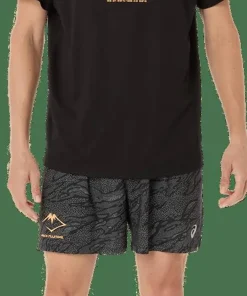 Hot Asics Men's Fujitrail Logo Short Sleeve Top Performance Black