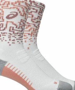 Outlet Asics Performance Run Sock Crew Brilliant White/Morganite/Pearl Pink