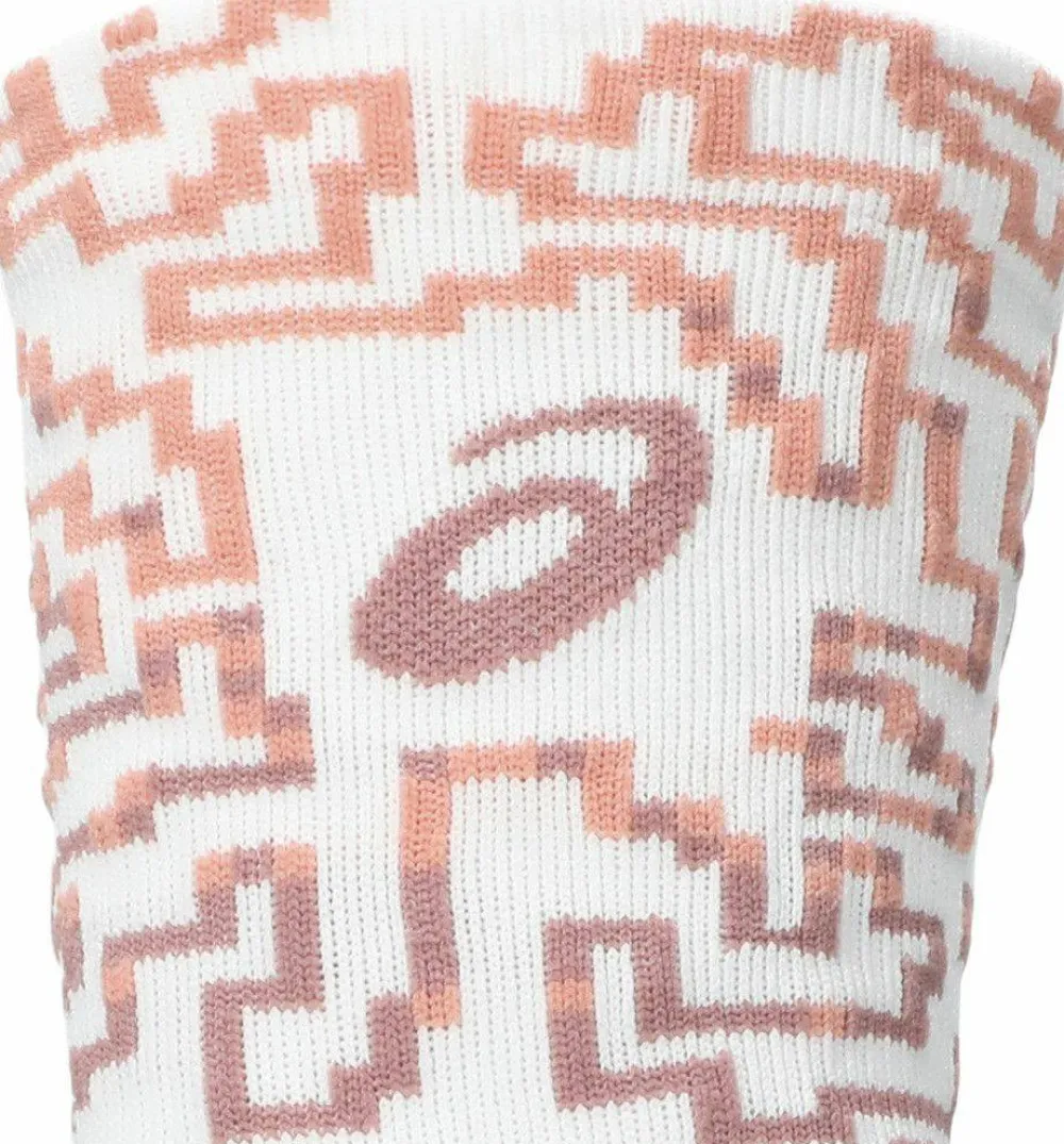 Outlet Asics Performance Run Sock Crew Brilliant White/Morganite/Pearl Pink