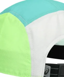 Discount Asics Performance Running 5 Panel Cap Aurora Green/Cream