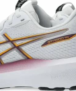 Hot Asics Women's GT-1000 14 White/Yamabuki