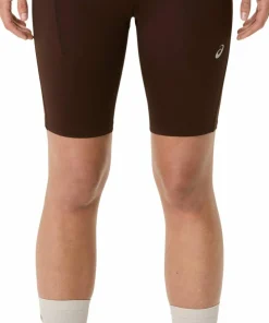 Outlet Asics Women's Road High Waist 8in Sprinter Coffee