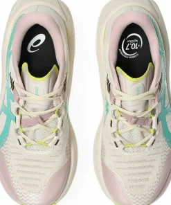 Clearance Asics Women's Trabuco Max 5 Mineral Beige/Aurora Green