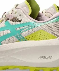 Clearance Asics Women's Trabuco Max 5 Mineral Beige/Aurora Green