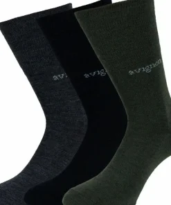 Discount Avignon Liner Wool 3-Pack Pattern Multicolour