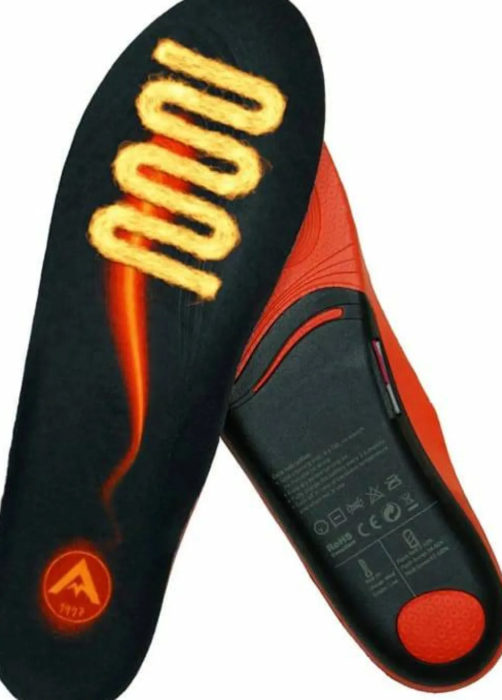 Clearance Avignon Unisex Heat Qi Pulse Heated sole wireless charging Multicolour