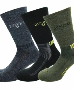 Best Avignon Unisex Terry Wool 3-Pack Multicolour