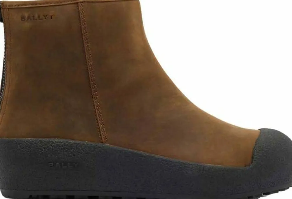 Outlet Bally Men's Guard Iii Bovine Nubuk Ficus