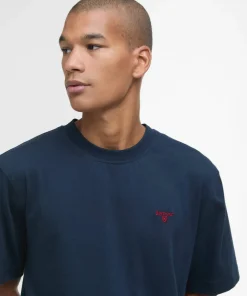 Discount Barbour Men's Rf Sports T-Sh Navy