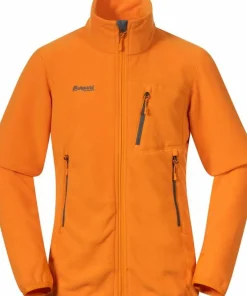 New Bergans Juniors' Runde Girl Jacket Cloudberry Yellow
