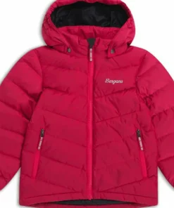 Sale Bergans Kids' Warm Down Jacket Alpine Rose