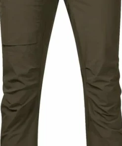 Clearance Bergans Men's Breheimen Softshell Pants Dark Green Mud