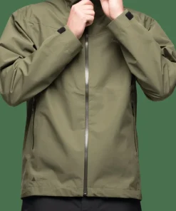 Hot Bergans Men's Essentials 2.5l Shell Jacket Dark Green Mud