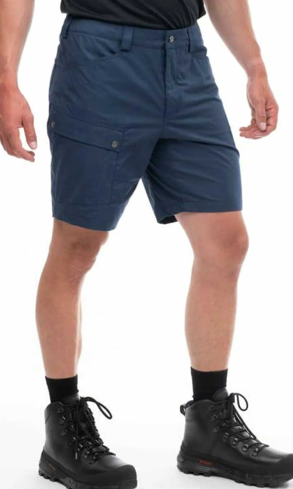 New Bergans Men's Nordmarka Leaf Light Shorts Navy Blue