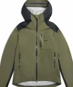 Clearance Bergans Men's Oppdal 3L Shell Jacket Pine Forest/Black