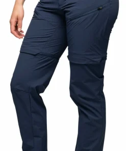 Best Bergans Women's Convertible Zip-Off Softshell Pants Navy Blue