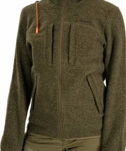 Sale Bergans Women's Myrull Outdoor Jacket Dark Green Mud