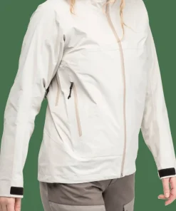 Outlet Bergans Women’s Vaagaa 3L Shell Jacket Bone White