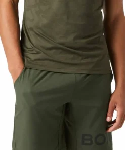 Clearance Björn Borg Men's Borg Performance T-Shirt Forest Night