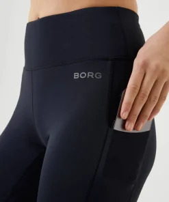 Outlet Björn Borg Women's Borg Running Winter Tights Black Beauty