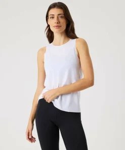 Sale Björn Borg Women's Borg Running Feather Tank Brilliant White