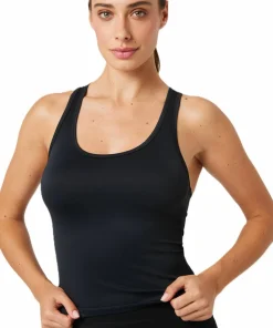 Sale Björn Borg Women's Borg Soft Racerback Tank Top Black Beauty