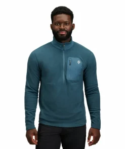 Best Black Diamond Men's Rift Hz Fleece Jacket Midnight Blue-Midnight Blue