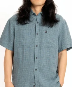 Clearance Black Diamond Men's Scenic Route Ss Shirt Midnight Blue-Glacier