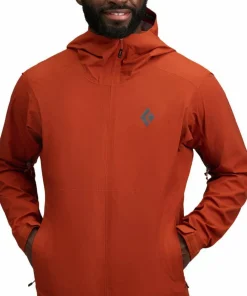 Discount Black Diamond Men's Strataline Stretch Shell Burnt Sienna