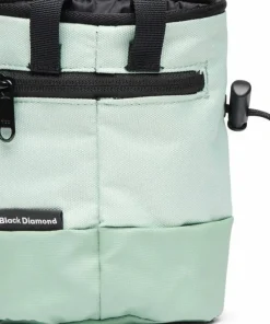 New Black Diamond Mojo Zip Chalk Bag Foam Green