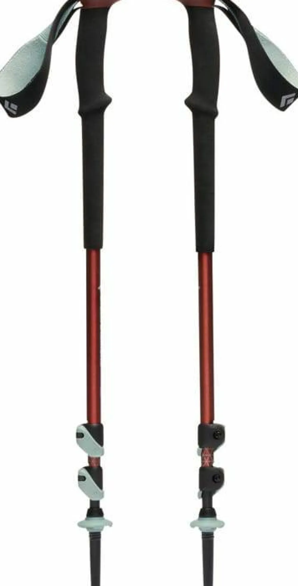 Clearance Black Diamond Trail Trekking Poles Iron Red