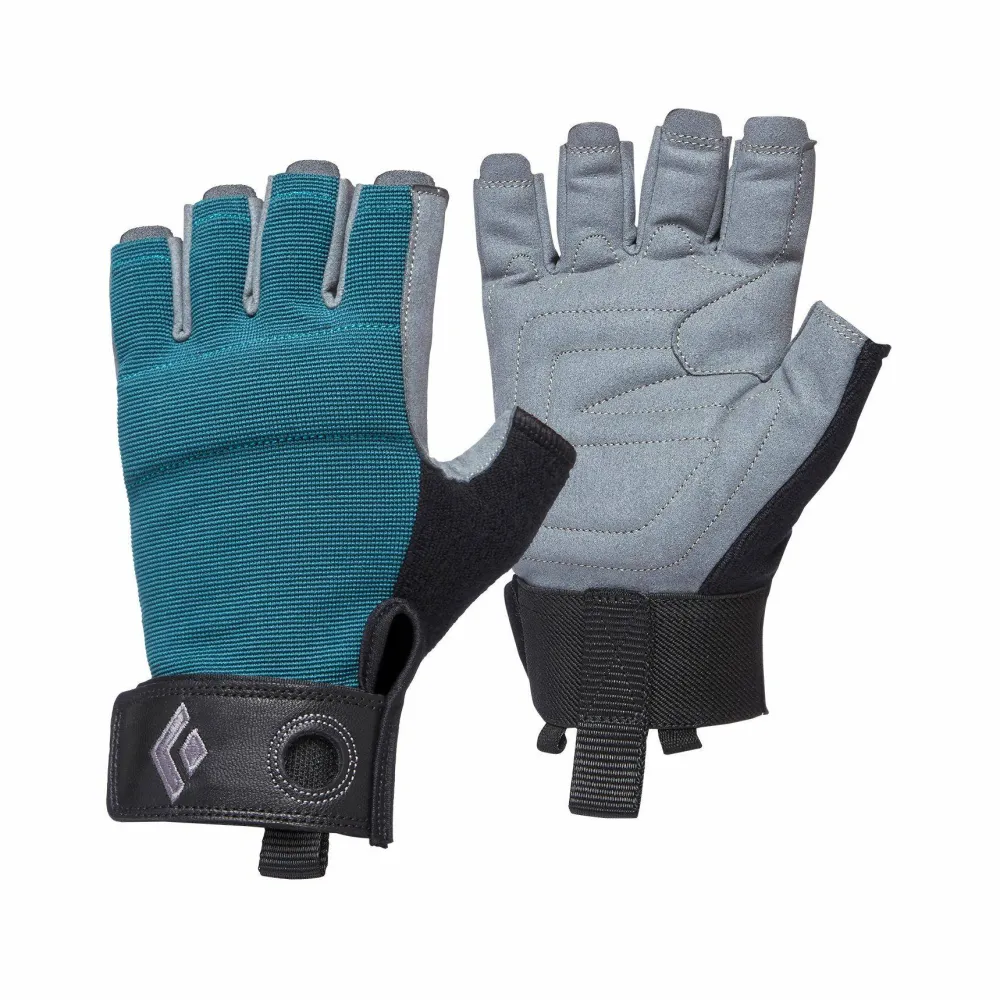 Outlet Black Diamond Women's Crag Half-Finger Gloves Raging Sea