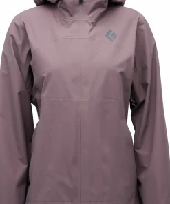 Best Black Diamond Women's Strataline Stretch Shell Dark Mauve