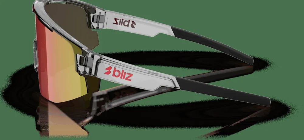 Sale Bliz Matrix Transparent Dark Grey/Brow W Red Multi