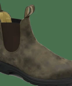 Outlet Blundstone Unisex Casual Chelsea Boots #585 Rustic Brown