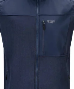 Online Brynje Unisex Polar Fleece Vest Navy