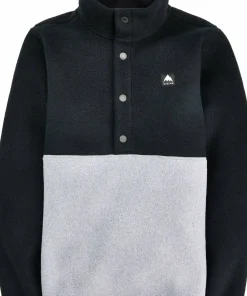 Discount Burton Kids Cinder Anorak True Black/Gray Heather