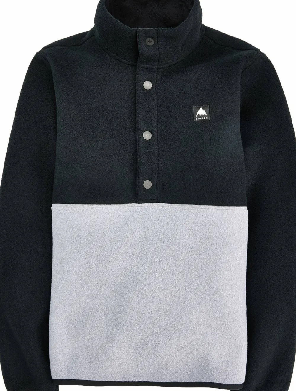 Discount Burton Kids Cinder Anorak True Black/Gray Heather