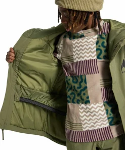 Outlet Burton Kids Skimmer Jacket Forest Moss