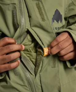 Outlet Burton Kids Skimmer Jacket Forest Moss