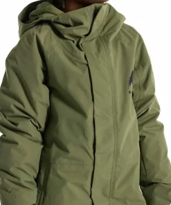 Outlet Burton Kids Skimmer Jacket Forest Moss
