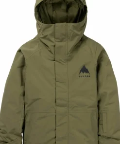 Outlet Burton Kids Skimmer Jacket Forest Moss