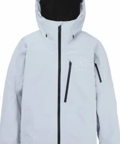 New Burton Men's Ak Gore Cyclic Jacket Gray Cloud