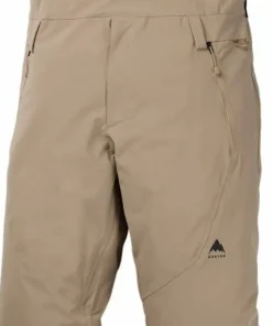 Outlet Burton Men's Reserve 2L Bib Pants Summit Taupe