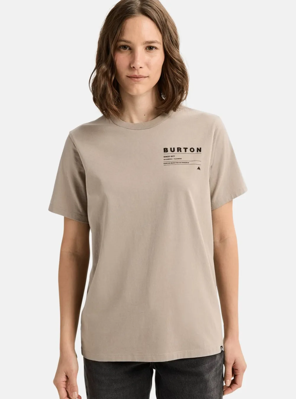 Outlet Burton Moretown T-Shirt Summit Taupe