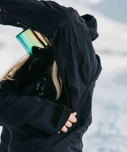 New Burton Women's Ak Gore Upshift Jacket True Black