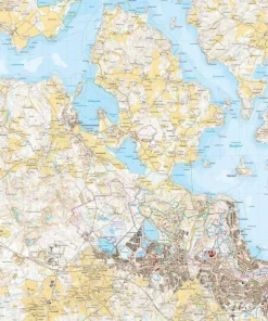 Online Calazo förlag Salpausselkä: Lahti & Hollola 1:25 000 Topographic map