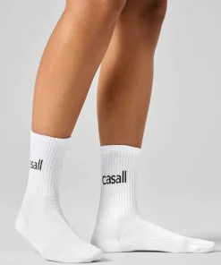 Discount Casall Unisex Urban Tube Sock 2-Pack White